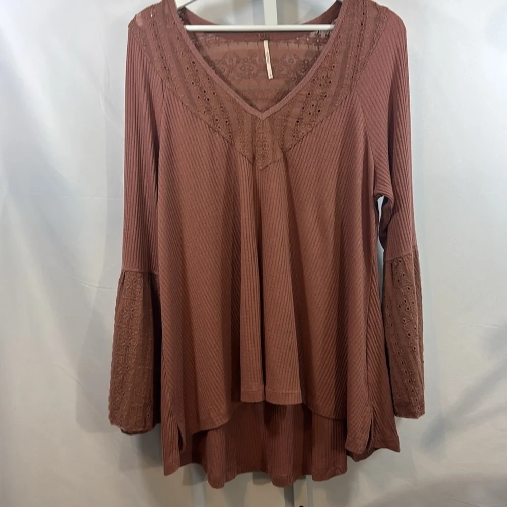 Free People Parisian Nights Thermal Top